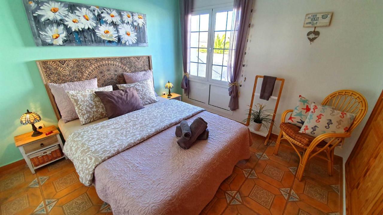 Ferienhaus Casa Blanca - Tarajalejo - Glasfaserinternet - Meerblick Экстерьер фото